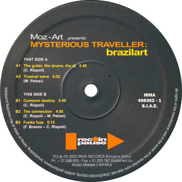 Moz-Art Presents Mysterious Traveller - Brazilart | Irma (IRMA 498362-1) - 4