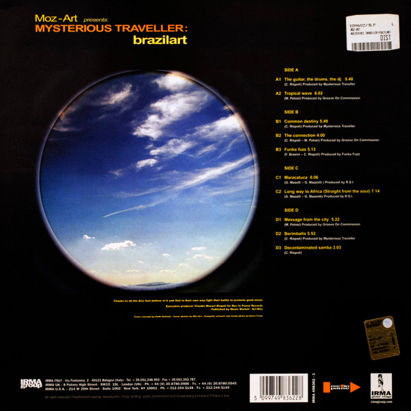 Moz-Art Presents Mysterious Traveller - Brazilart | Irma (IRMA 498362-1) - 2