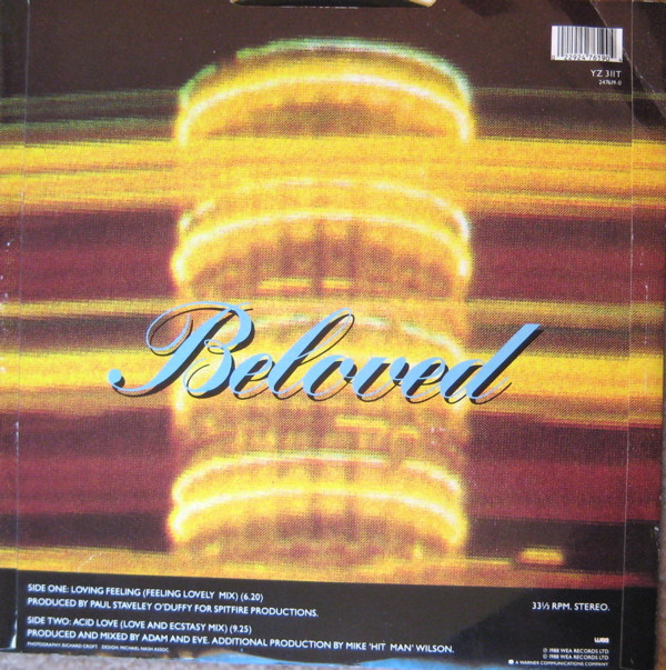Beloved - Loving Feeling | WEA (YZ 311T) - 2