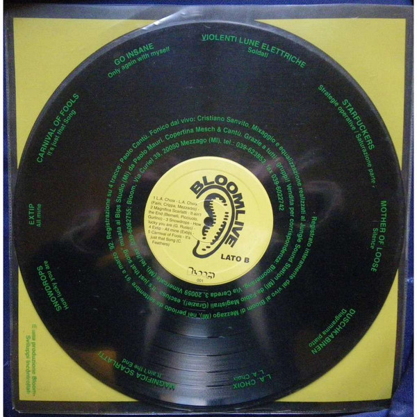 Various - Bloom Live Vol.I | Bloom Records (001) Various - Bloom Live Vol.I | Bloom Records (001)