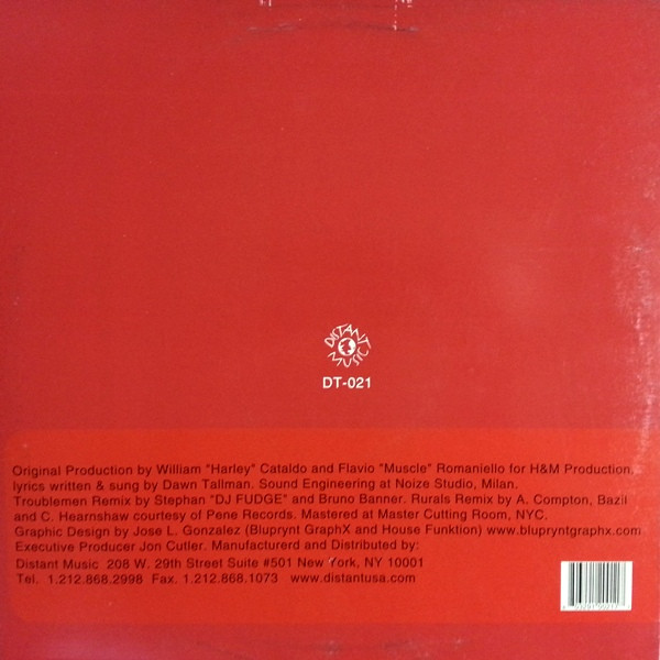 Harley & Muscle Featuring Dawn Tallman - He Did It | Distant Music (DT-021) - 2