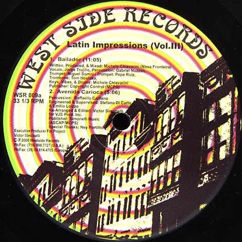 Various - Latin Impressions (Vol. III) | West Side Records (WSR 009)