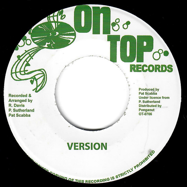 Ronnie Davis - No Weakheart | On Top Records (OT-0706) - main