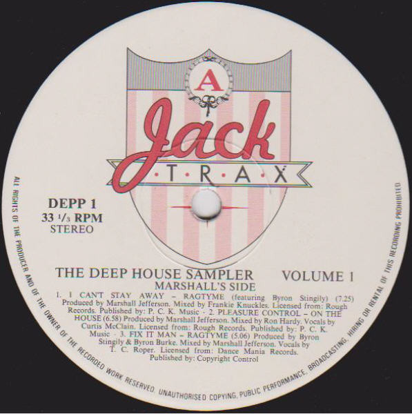 Various - The Deep House Sampler - Volume 1 | Jack Trax (DEPP 1) - 2