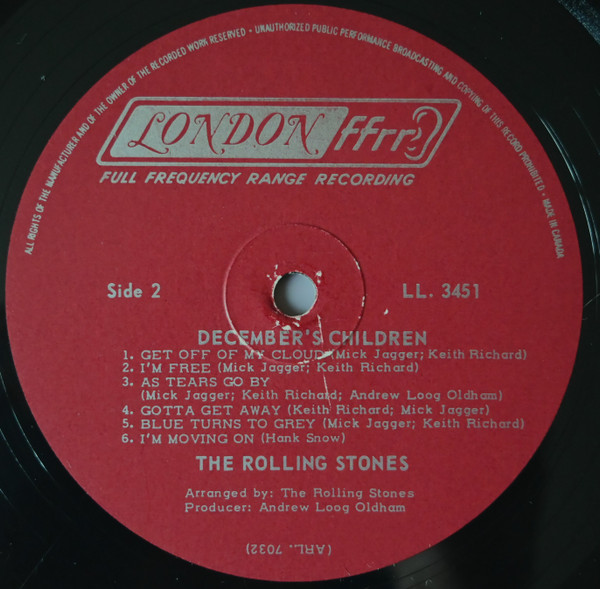 The Rolling Stones - December's Children (And Everybody's) | London Records (LL 3451) - 4 The Rolling Stones - December's Children (And Everybody's) | London Records (LL 3451) - 4