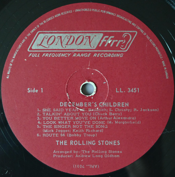 The Rolling Stones - December's Children (And Everybody's) | London Records (LL 3451) - 3 The Rolling Stones - December's Children (And Everybody's) | London Records (LL 3451) - 3