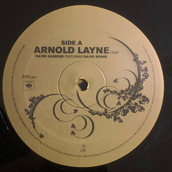 David Gilmour , David Bowie , Richard Wright - Arnold Layne | Columbia (88697 05025 1) - 3 David Gilmour , David Bowie , Richard Wright - Arnold Layne | Columbia (88697 05025 1) - 3