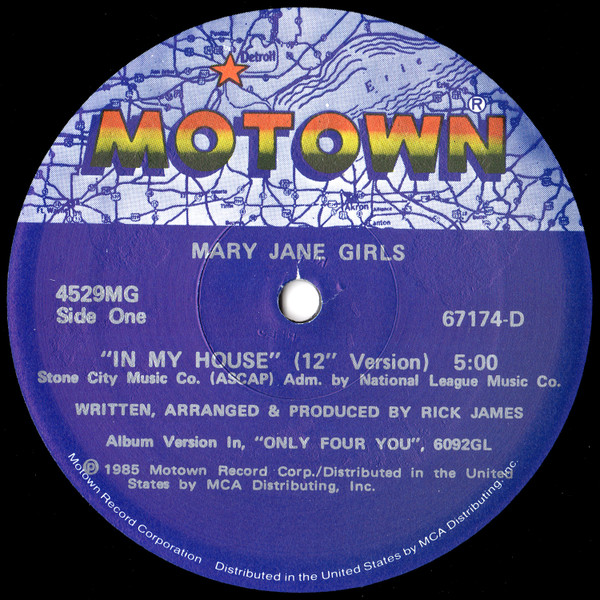 Mary Jane Girls - In My House | Motown (4529MG) - main