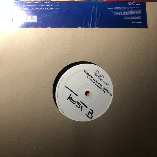 Cuban Dance Affair - La Isla Caliente | V.O.T.U. Records (Voice Of The Underground Records) (VU 088)