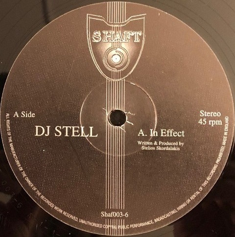 DJ Stell - In Effect | Shaft Records (SHAF003-6) - main