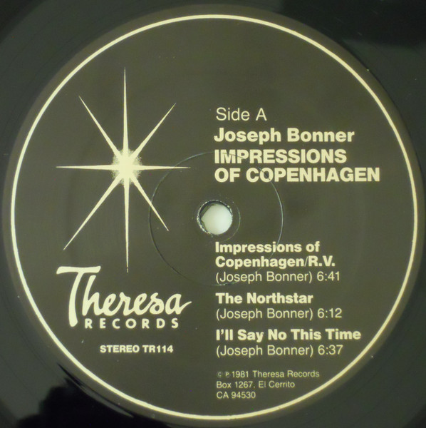 Joe Bonner - Impressions Of Copenhagen | Theresa Records (TR114) - 3
