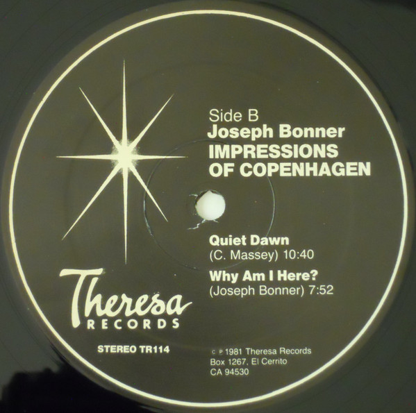 Joe Bonner - Impressions Of Copenhagen | Theresa Records (TR114) - 4