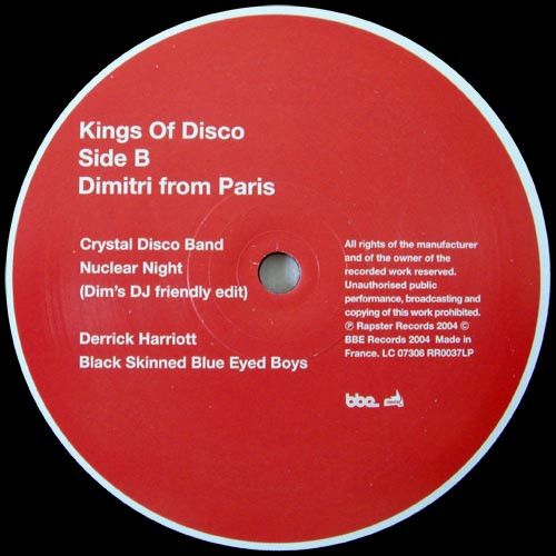 Dimitri From Paris & Joey Negro - The Kings Of Disco - Part A | Rapster Records (RR0037LP) - 4