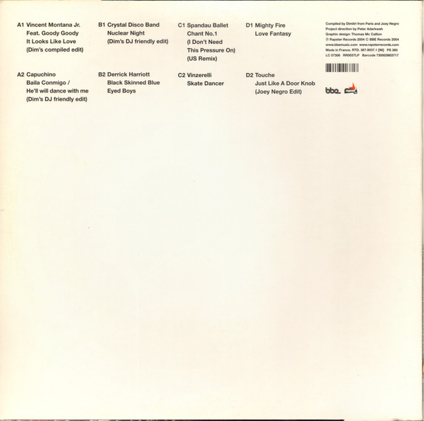 Dimitri From Paris & Joey Negro - The Kings Of Disco - Part A | Rapster Records (RR0037LP) - 2