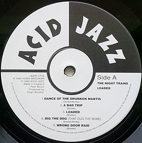 Night Trains - Loaded | Acid Jazz (JAZID LP 18) - 3