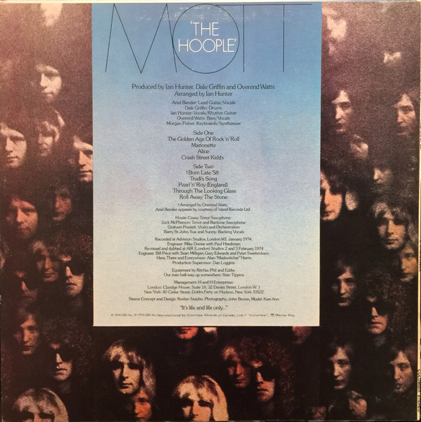 Mott The Hoople - The Hoople | Columbia (PC 32871) - 2