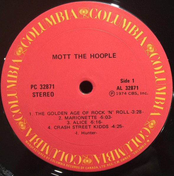 Mott The Hoople - The Hoople | Columbia (PC 32871) - 3