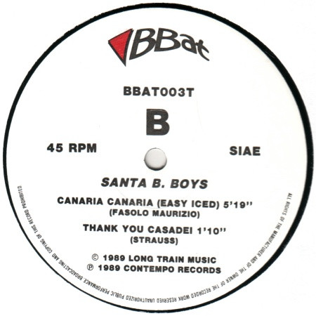 Santa B. Boys - Canaria Canaria | BBAT (BBAT 003T) - 4