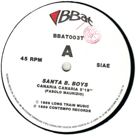 Santa B. Boys - Canaria Canaria | BBAT (BBAT 003T) - 3