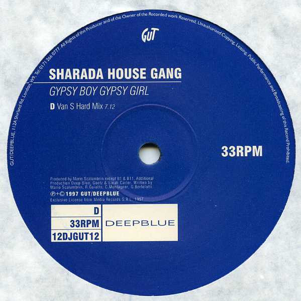 Sharada House Gang - Gypsy Boy Gypsy Girl | Gut Records (12DJGUT12) - 6 Sharada House Gang - Gypsy Boy Gypsy Girl | Gut Records (12DJGUT12) - 6