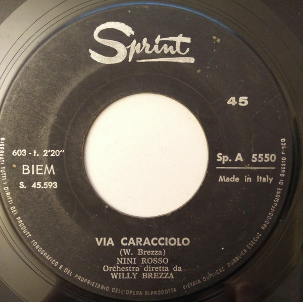 Nini Rosso - Il Silenzio | Sprint (Sp. A 5550) - 4