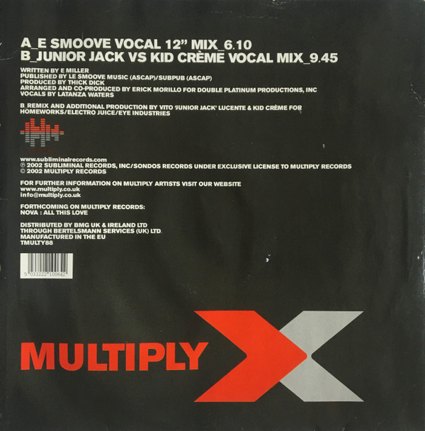 Thick D. - Insatiable | Multiply Records (TMULTY88) - 2