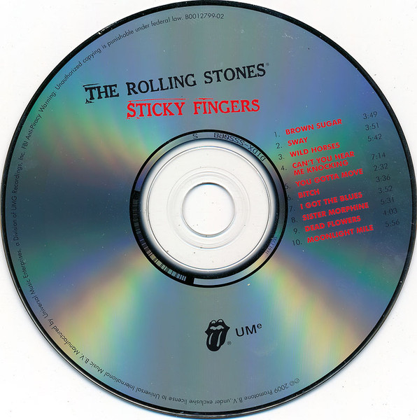 The Rolling Stones - Sticky Fingers | Rolling Stones Records (B0012799-02) - 3