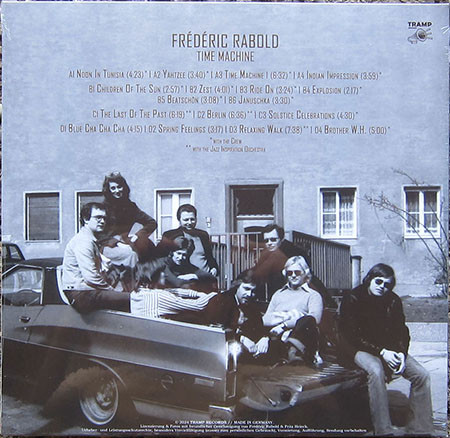 Frederic Rabold - Time Machine | Tramp Records (TRLP-9123) - 2