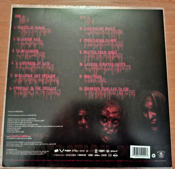 Cannibal Corpse - Evisceration Plague | Metal Blade Records (3984-25234-1) - 2