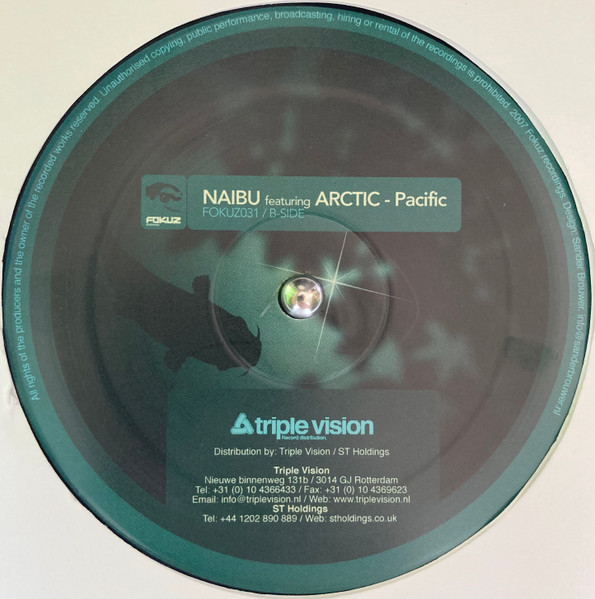 Naibu - Common Perception / Pacific | Fokuz Recordings (FOKUZ 031) - 4