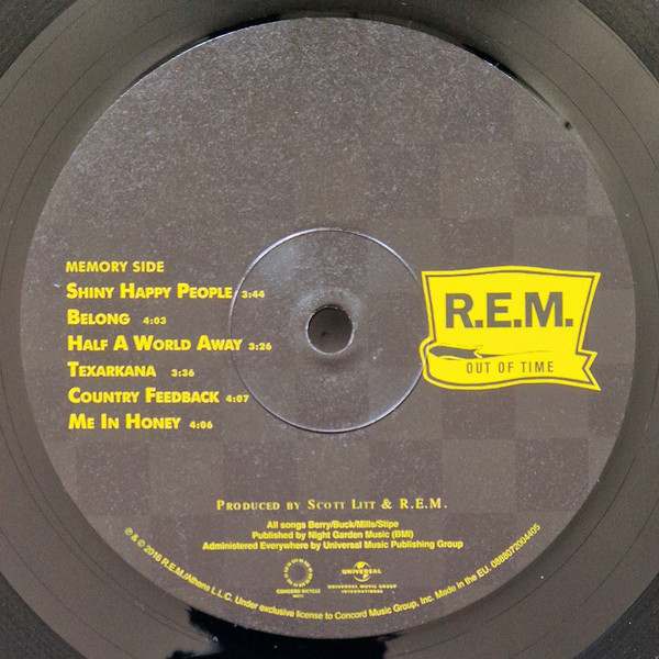 R.E.M. - Out Of Time | Concord Bicycle Music (0888072004405) - 4