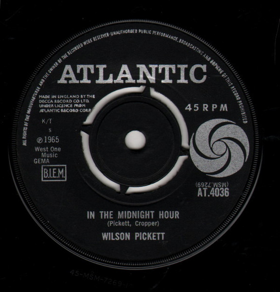 Wilson Pickett - In The Midnight Hour | Atlantic (AT.4036)