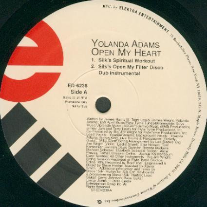Yolanda Adams - Open My Heart | Elektra (ED 6238)