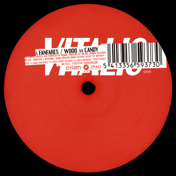 Vitalic - Fanfares | Different (DIFF 1037)