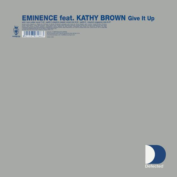 Eminence Feat. Kathy Brown - Give It Up | Vendetta Records (VENMX 381)