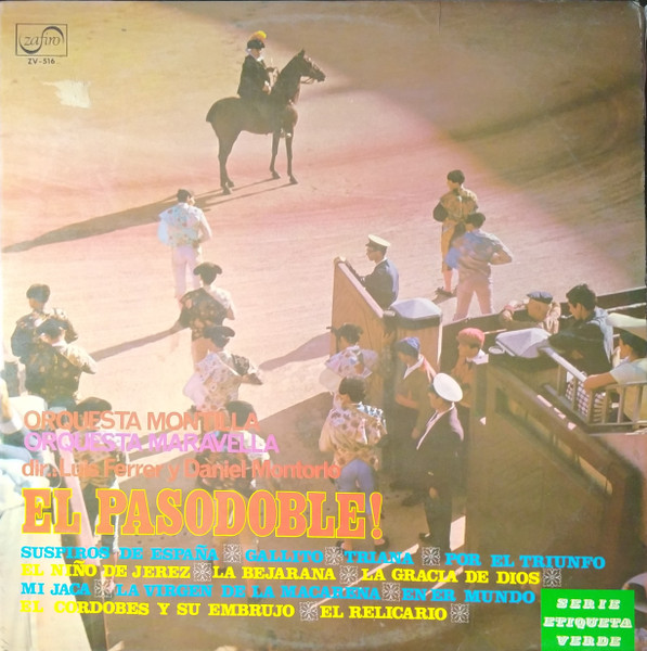 Orquesta Montilla / Orquesta Maravella - El Pasodoble! | Zafiro (ZV-516)