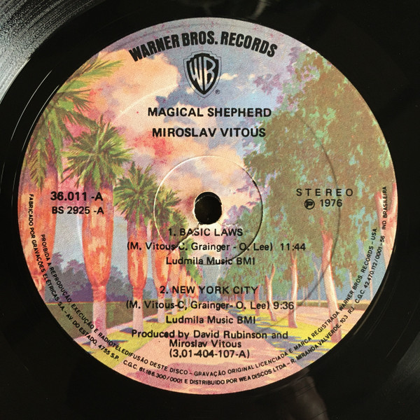 Miroslav Vitous - Magical Shepherd | Warner Bros. Records (36.011) - 3
