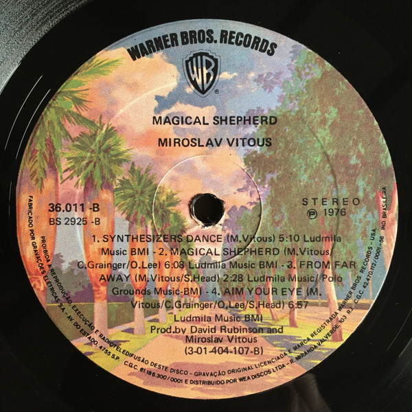 Miroslav Vitous - Magical Shepherd | Warner Bros. Records (36.011) - 4