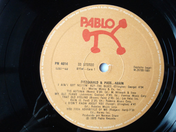 Fitzgerald & Pass... Again