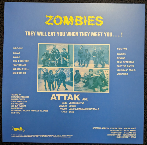 Attak - Zombies | Radiation Reissues (RRS53CV) - 2