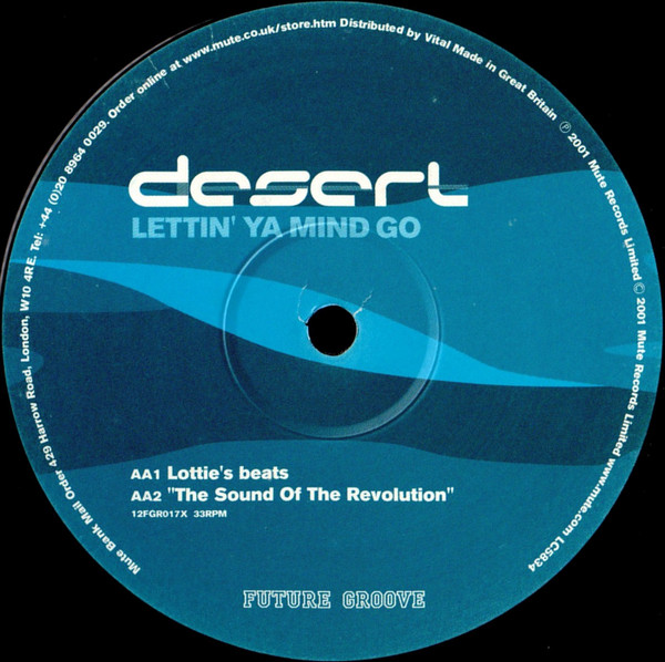 Desert - Lettin' Ya Mind Go | Future Groove (12FGR017X) - 4