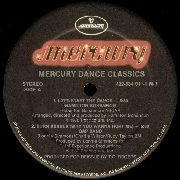 Various - Mercury Dance Classics | Mercury (884 001-1 M-1) - 3
