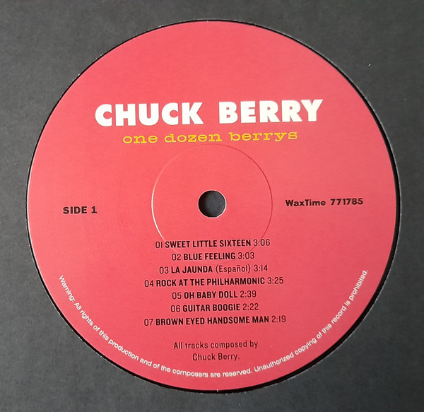 Chuck Berry - One Dozen Berrys | WaxTime (771785) - 3