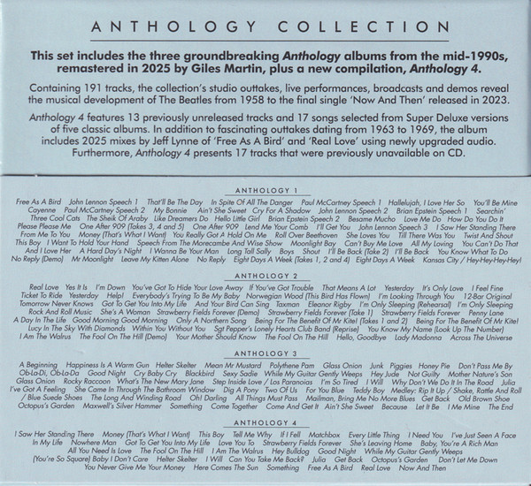 The Beatles - Anthology Collection BOX SET | Apple Records (0602475840428) - 3