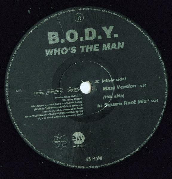 B.O.D.Y. - Who's The Man | Ultraphonic (PM 1228)