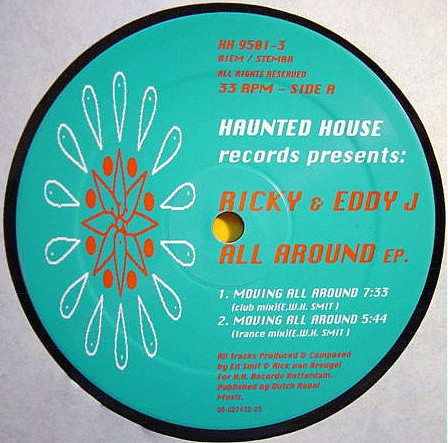 Ricky Da Dragon & Eddy J - All Around EP | Haunted House Records (HH 9501-3) - 2 Ricky Da Dragon & Eddy J - All Around EP | Haunted House Records (HH 9501-3) - 2