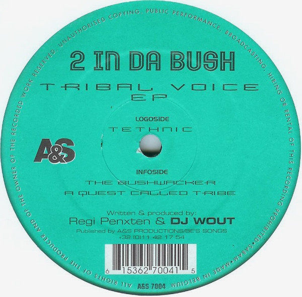 2 In Da Bush - Tribal Voice EP | A&S (A&S 7004) - main