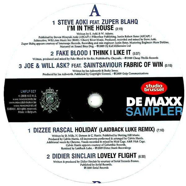 Various - De Maxx Sampler | La Musique Fait La Force (LMFLF 027)
