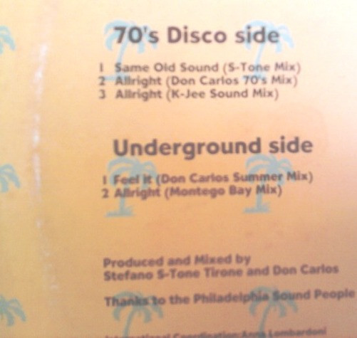 Montego Bay - Saturday Night E.P. | Calypso Records (CPS 038) - 3 Montego Bay - Saturday Night E.P. | Calypso Records (CPS 038) - 3