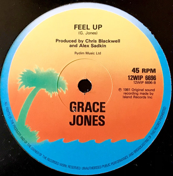 Grace Jones - Pull Up To The Bumper | Island Records (12WIP 6696) - 4